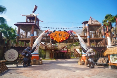 清远长隆英熊谷-户外攀爬探险乐园