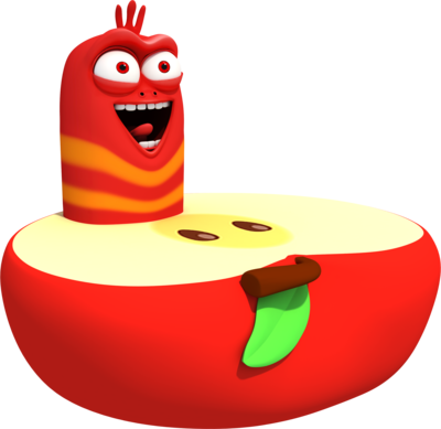 爆笑虫子-红小闹摆件